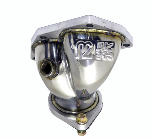 TURBO ELBOW FOR EVO  7 8 9 - LOST WAX CAST - STRONG AND DEPENDABLE / M2-146145-01