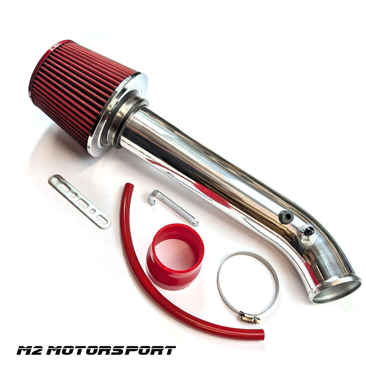 M2 MOTORSPORT RED COLD AIR INTAKE KIT CIVIC B16-D16 MULTI POINT / M2-HC9643-R