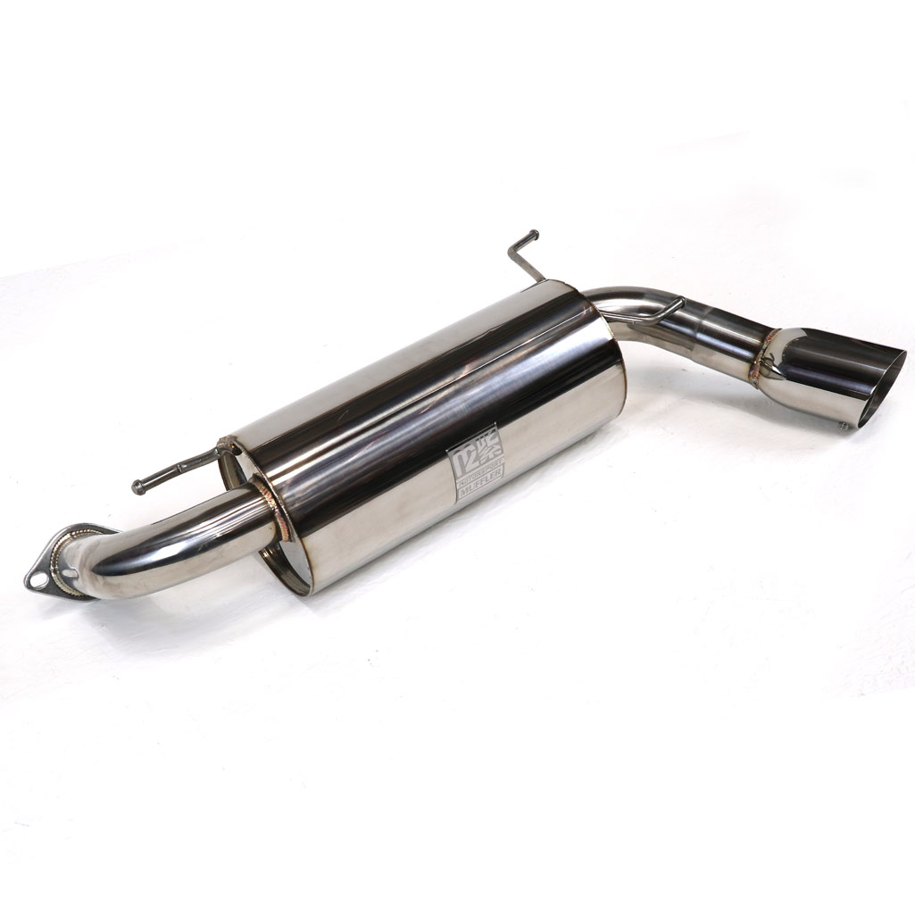 Rear shop exhaust muffler