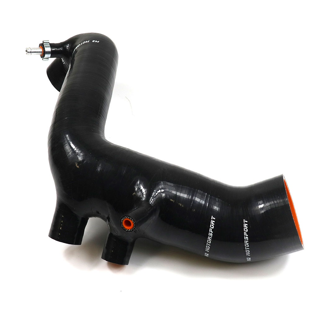 SILICONE BOOST TURBO INTAKE HOSE PIPE FOR AUDI TT 8N MK1 1.8T AWU AWD AVC 98-06 / M2-SIH-VW009BK