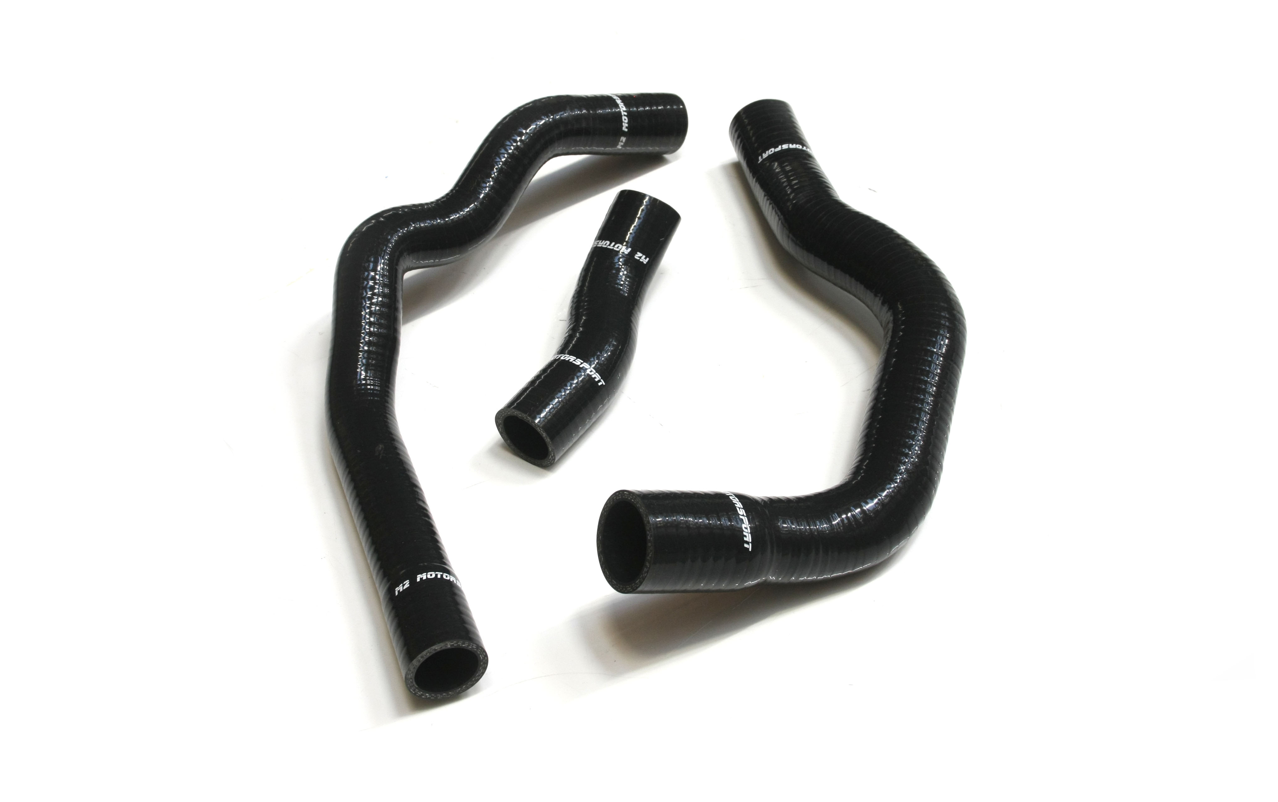 MINI COOPER S  01-05  R53 SILICONE RADIATOR HOSES -  BLACK |  M2 MOTORSPORT / M2-SRH-BMW02BK