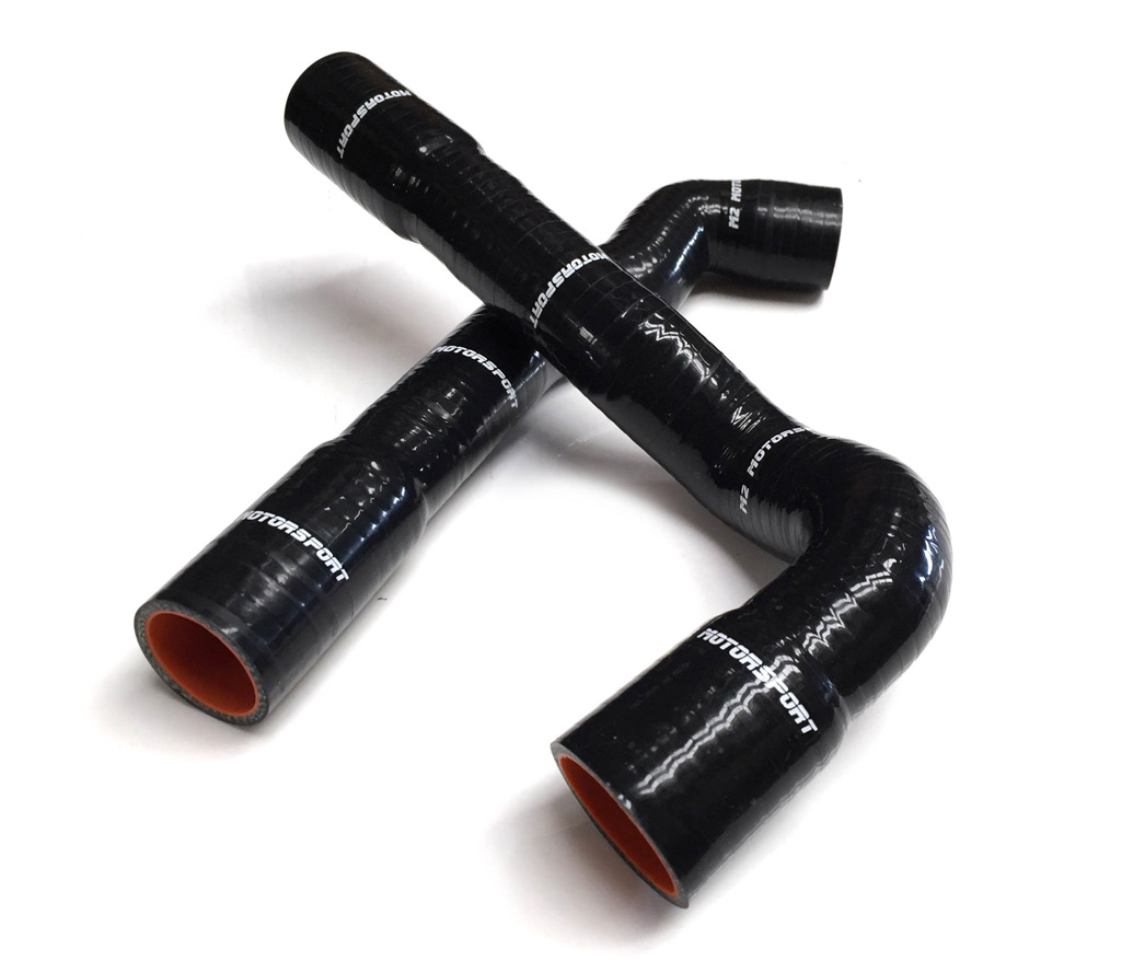 BMW E36 M3  SILICONE RADIATOR  HOSES - BLACK | M2 MOTORSPORT / M2-SRH-BMW03BK