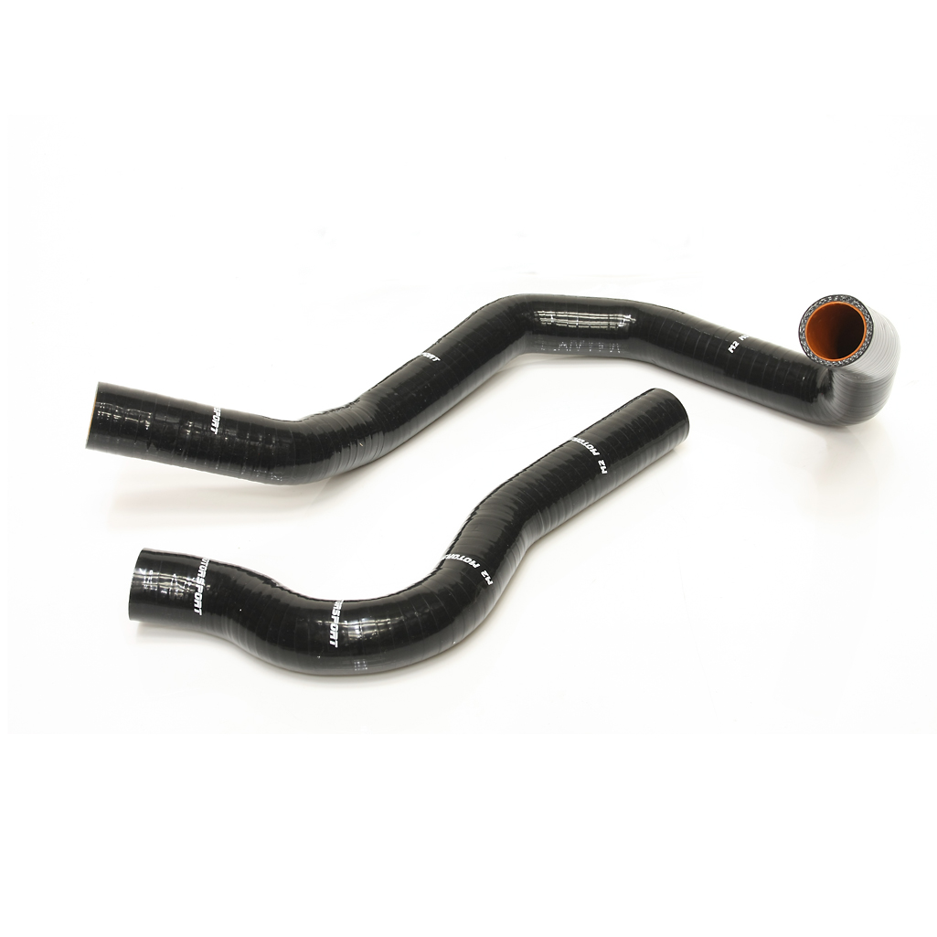 HONDA CIVIC INTEGRA DC2 EK4/9  RADIATOR SILICONE HOSE - BLACK  |  M2 MOTORSPORT / M2-SRH-HON02BK