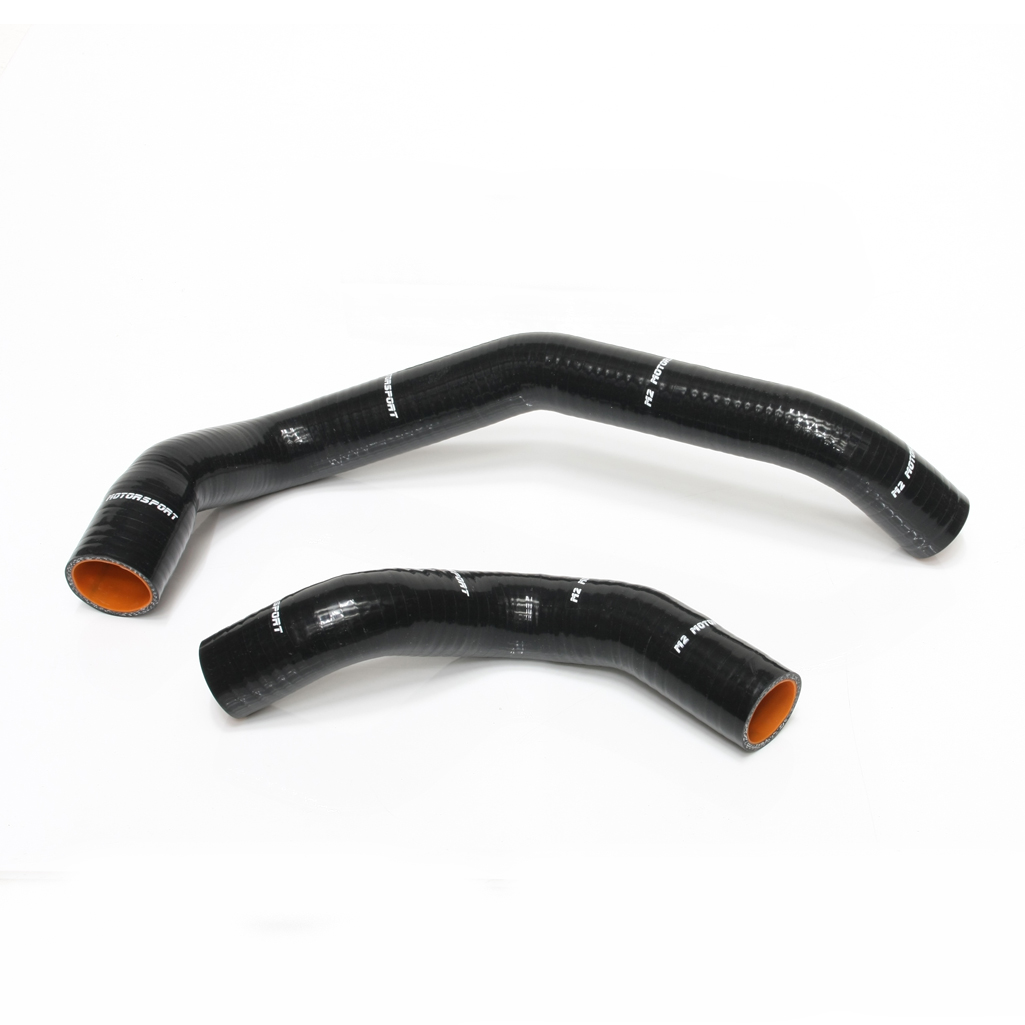 NISSAN R33  34 GTR RB26 ENGINE RADIATOR HOSES 95-00 RADIATOR HOSES  BLACK  |  M2 MOTORSPORT / M2-SRH-NIS04BK