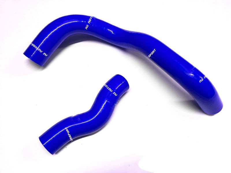 NISSAN R32-33-34GTR RAD HOSES 86-00 BLUE  | M2 MOTORSPORT  | M2 MOTORSPORT / M2-SRH-NIS21BL