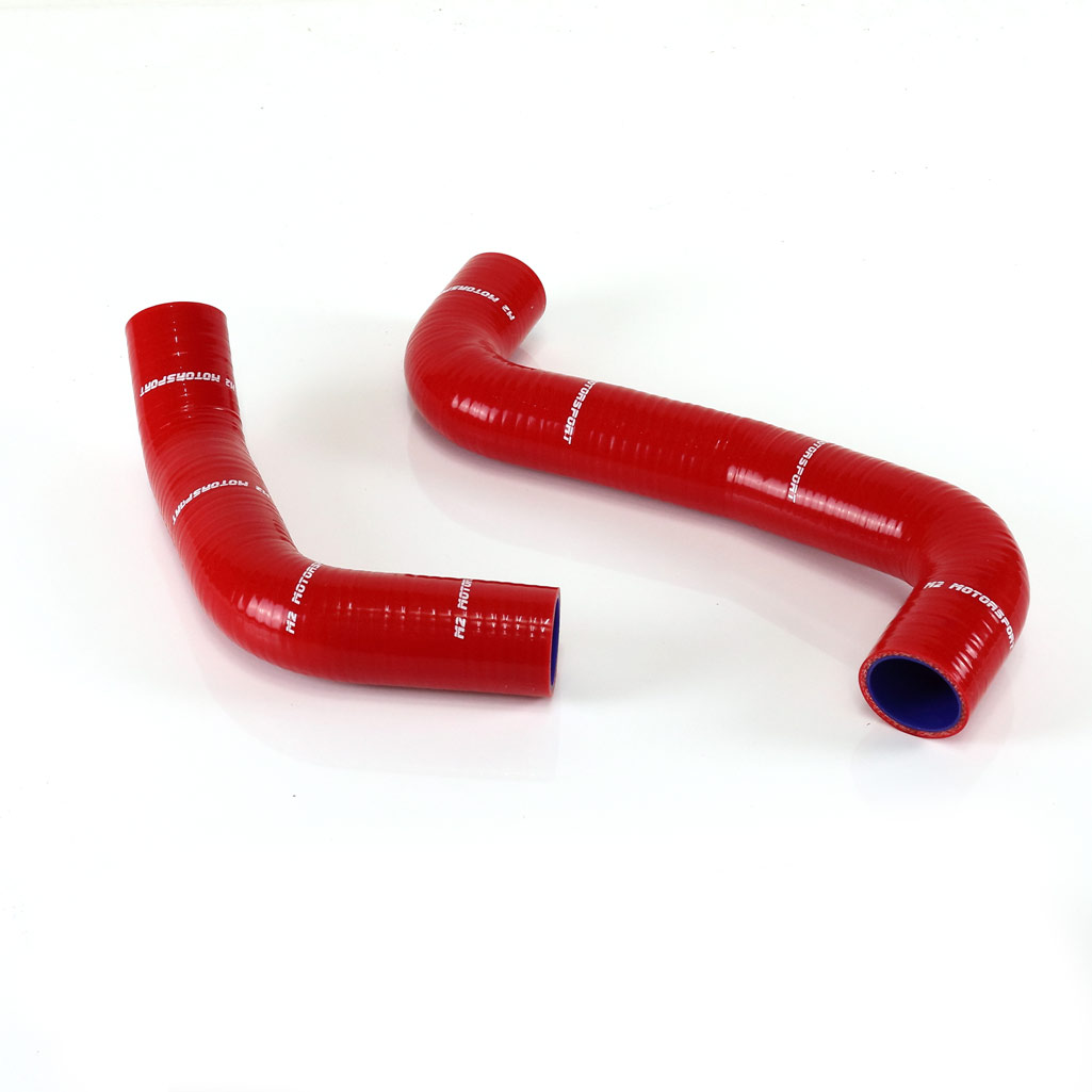 SUBARU IMPREZA WRX  08 - 15 RED SILICONE RADIATOR  HOSES STi WRX / M2-SRH-SUB08RD