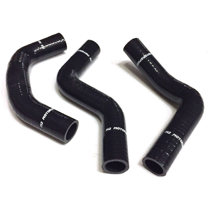 SUZUKI SWIFT GTI 89-00 RADIATOR HOSES BLACK | M2 MOTORSPORT / M2-SRH-SUZ04BK