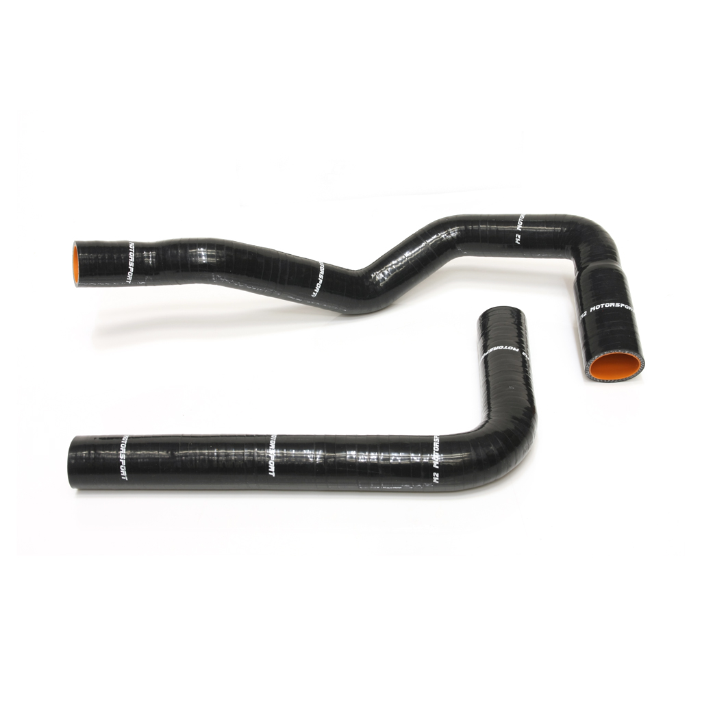 TOYOTA SUPRA 2JZ JZA80  RADIATOR HOSES 93-98 - BLACK | M2 MOTORSPORT / M2-SRH-TOY02BK