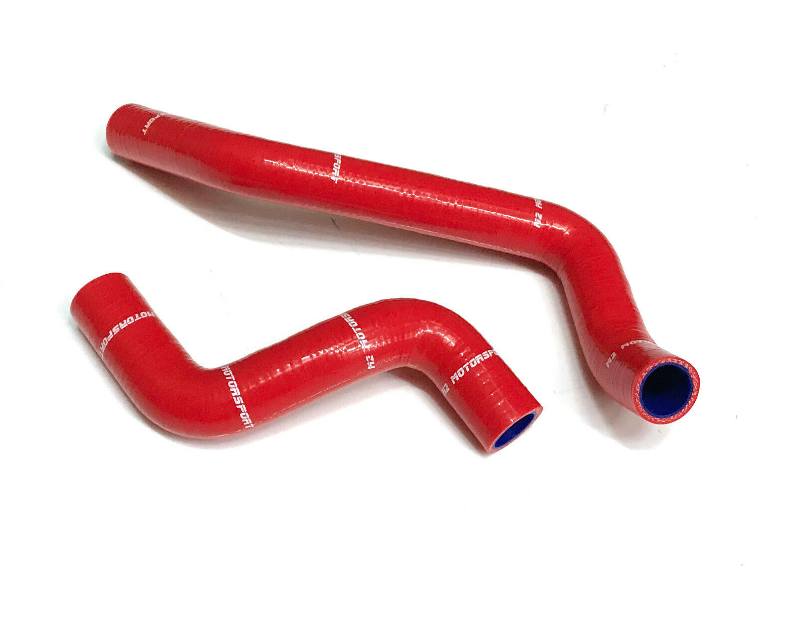 STARLET TURBO EP91 RED RADIATOR HOSES 86-89  | M2 MOTORSPORT / M2-SRH-TOY09RD