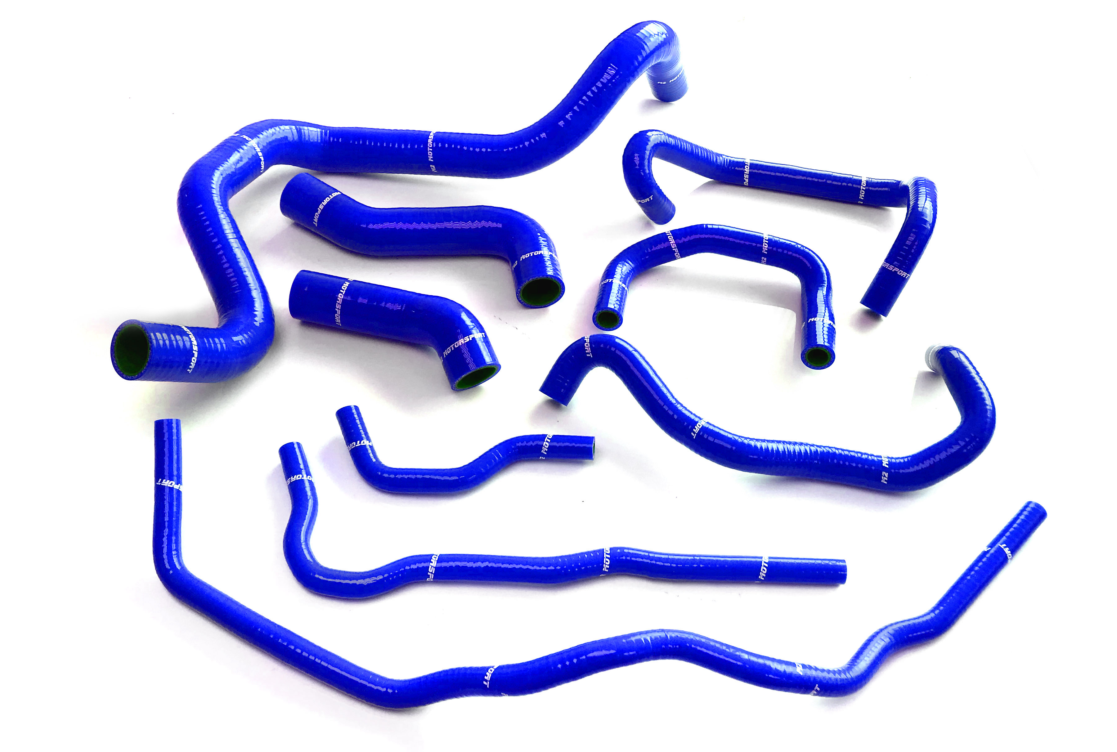 VW GOLF MK4 99-02 1.8T 20v GTI K03 ENGINE 9 HOSE KIT - BLUE   | M2 MOTORSPORT / M2-SRH-VW037BL