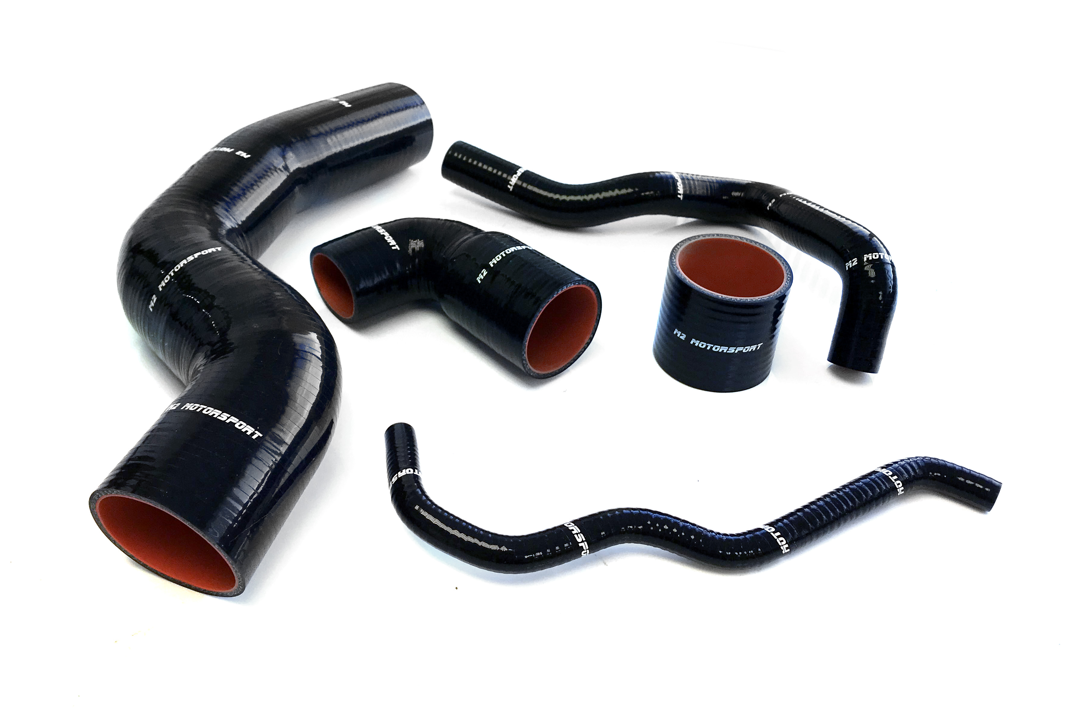 VW GOLF MK4 1.8T 20v GTI K03 TURBO BOOST HOSES  - BLACK  | M2 MOTORSPORT / M2-STH-VWT01BK