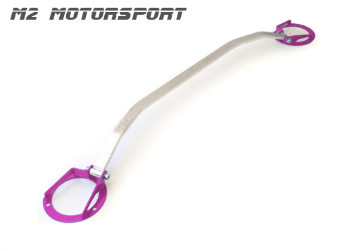 IMPREZA FRONT STRUT BAR BRACE 2007-2009 PINK ENDS / M2-SUB08-FUP