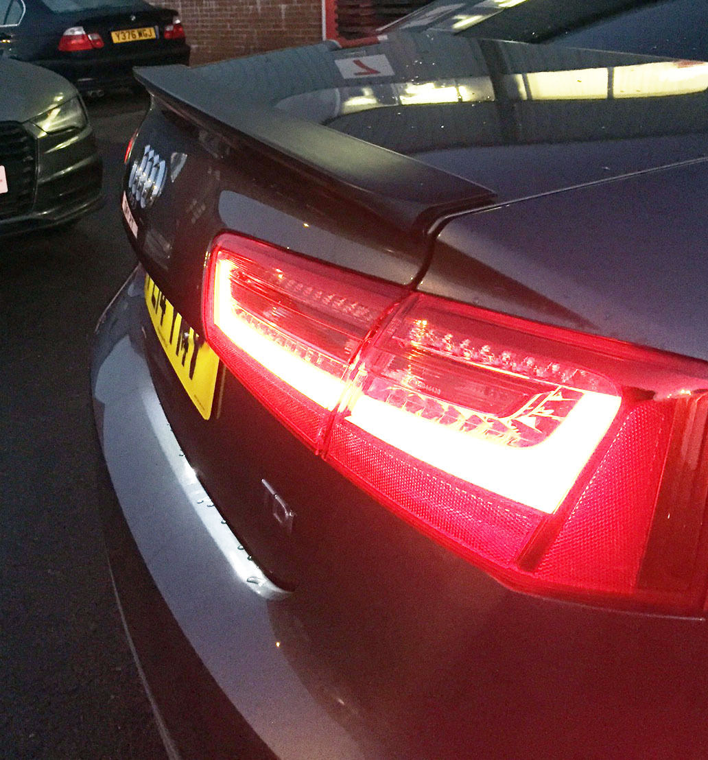 AUDI A6 C7 14-ON OEM TRUNK SPOILER - REPLICA / TK002-A6C714OEM