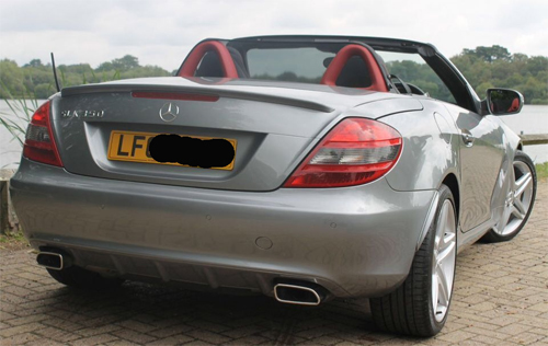 MERCEDES R171 BOOT  SPOILER SLK 2D - 2005-2011   - REPLICA - / TK002-R17105AMG