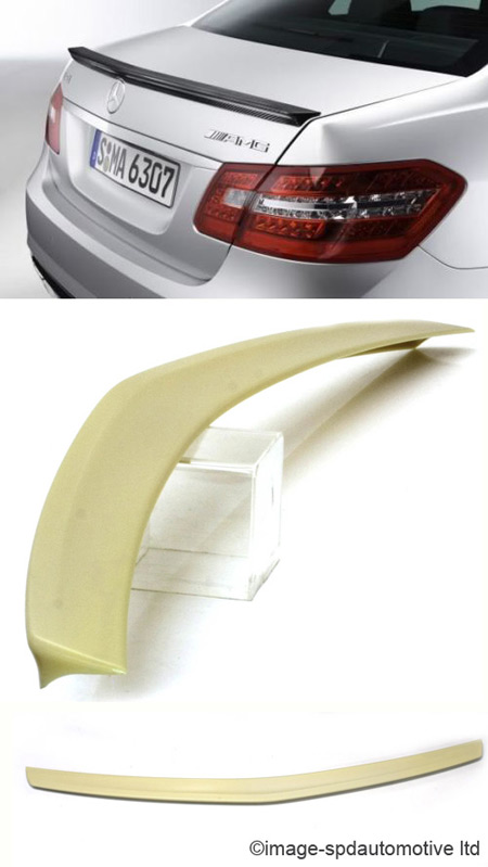 MERCEDES W212 BOOT SPOILER AMG STYLE - 2010 Onwards - REPLICA - / TK002-W21210AMG